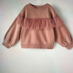 Ruffled Sweatshirt 2-3 years